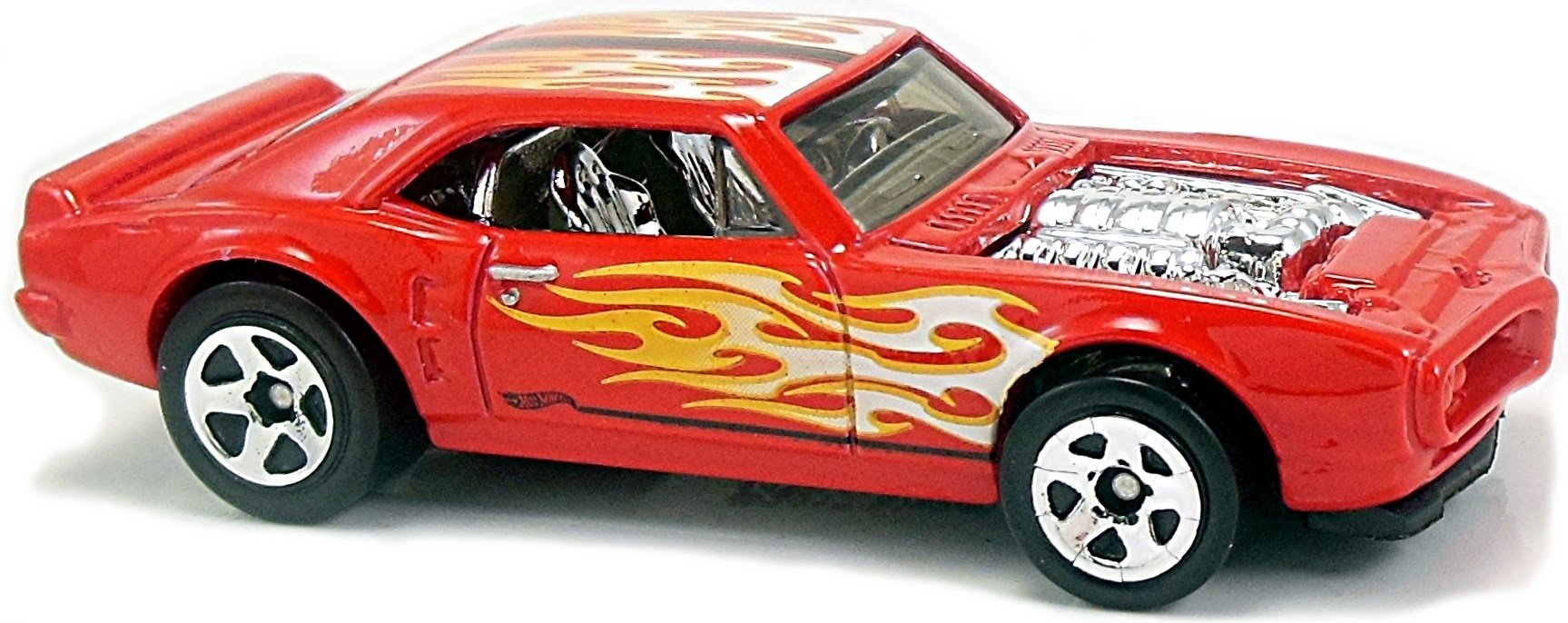 Hot Wheels 2018 &ndash; Custom &rsquo;67 Pontiac Firebird #128/365 &ndash; Serie HW Flames &ndash; Rosso