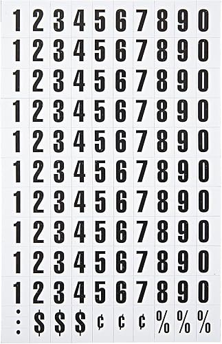 Miniatura 5 de MasterVision Letras magnéticas, 12" x 34", rojo sobre blanco, 120 piezas