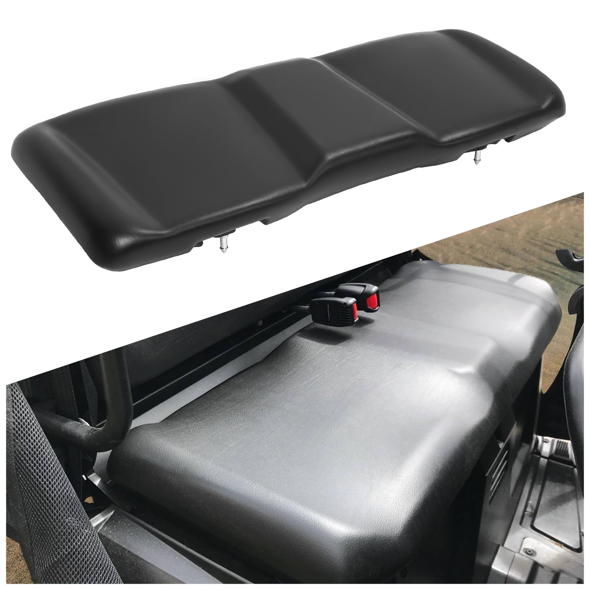 Photo 1 of Kojem Bottom Seat Replacement Compatible with 2016-2019 Polaris Ranger 500 570 Etx 570 Crew 570 Midsize only Efi Crew Replacement for 2686670-070 Seat Black