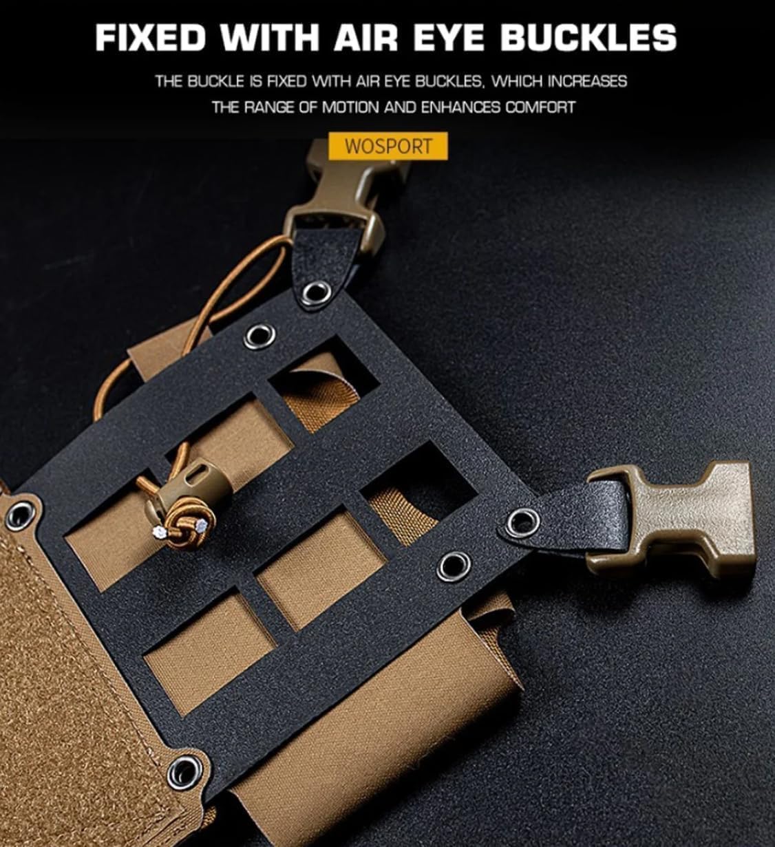 Tactical Chest Rig Rapid Expansion Thing 2 Vest Built-in MOLLE Radio MAG Pouch Expander Wing T.hing 1 Hunting Accessories