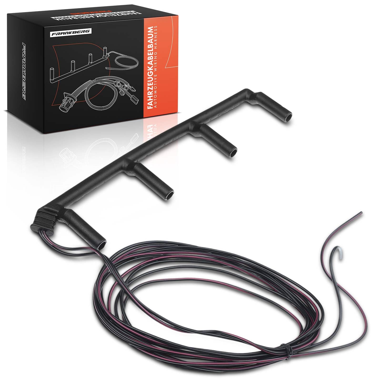 Frankberg 1x Spark Plug Wiring Harness Compatible with Golf IV 1J1 1J5 1.9L 1997-2006 A3 8L1 1.9L 1996-2003 O.c.t.a.v.i.a I 1U2 1U5 1.9L 1996-2010 Replace# 038971782B