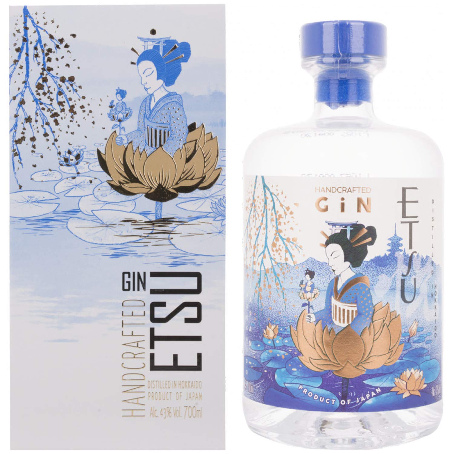 Etsu Handcrafted Gin 43,00% 0.7 l.