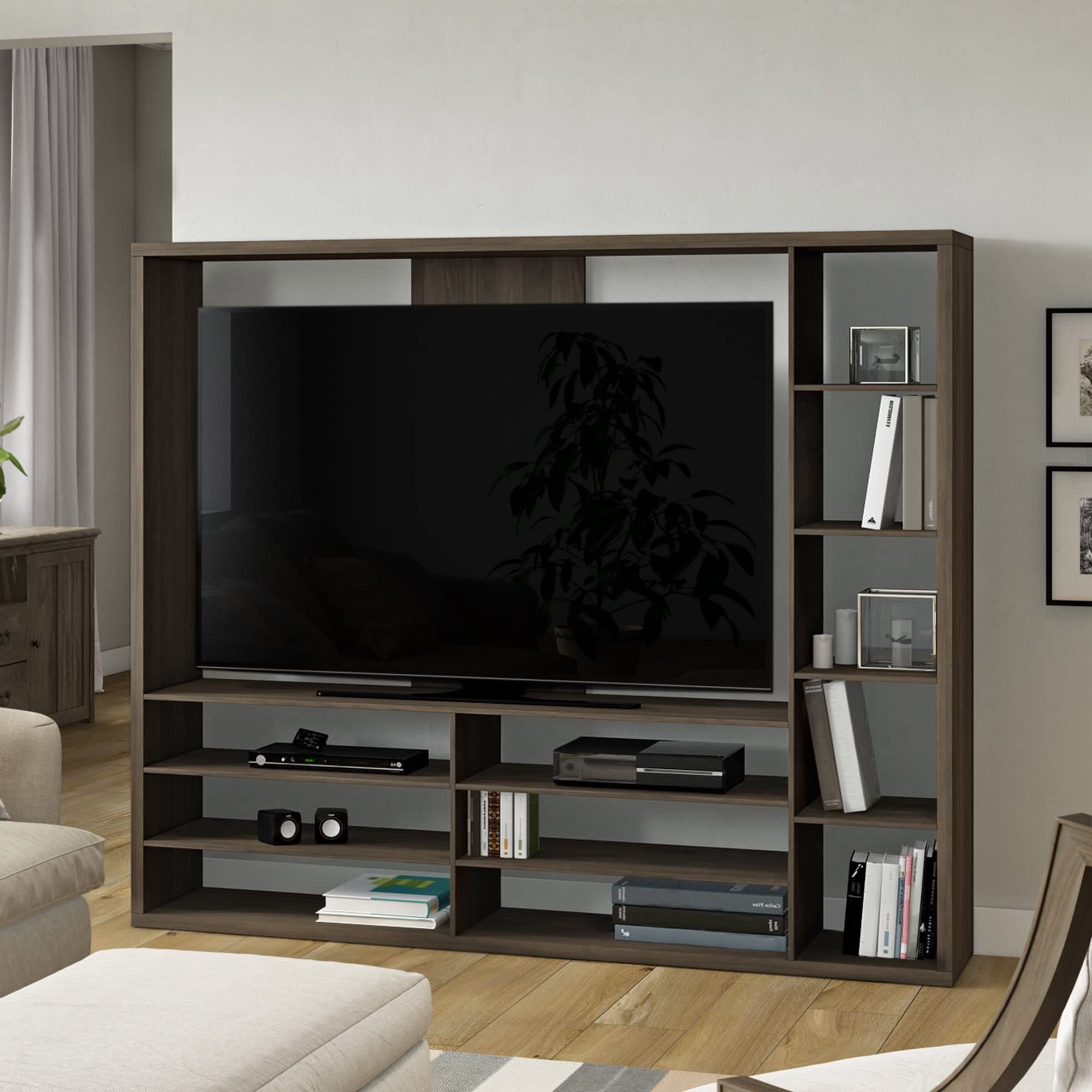 Buy 70 Inch Tv Stand-Full Wall Tv Entertainment Center, for Tvs Up to ...