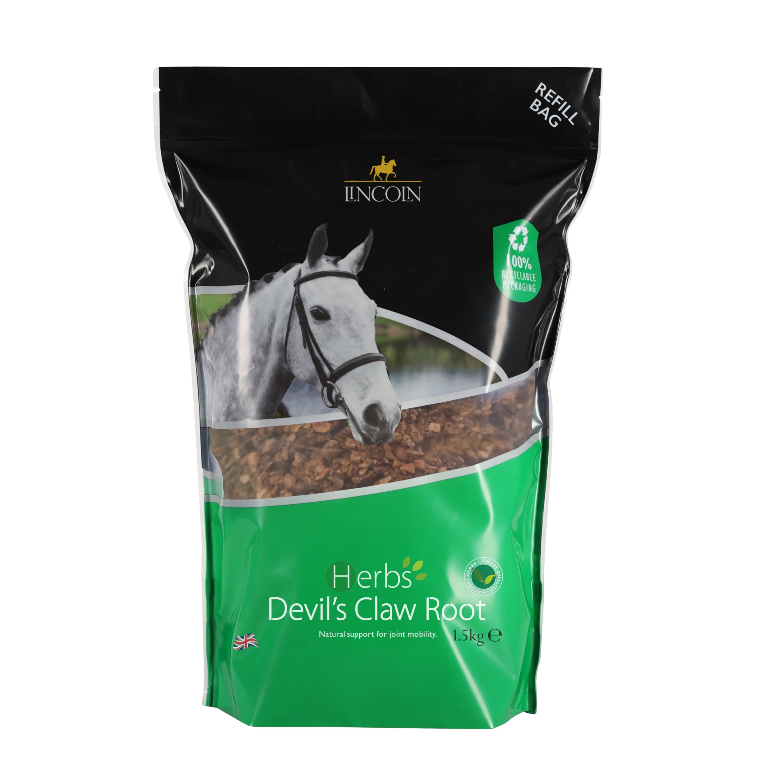Lincoln Herbs Devil's Claw Root 1.5kg Refill Pouch