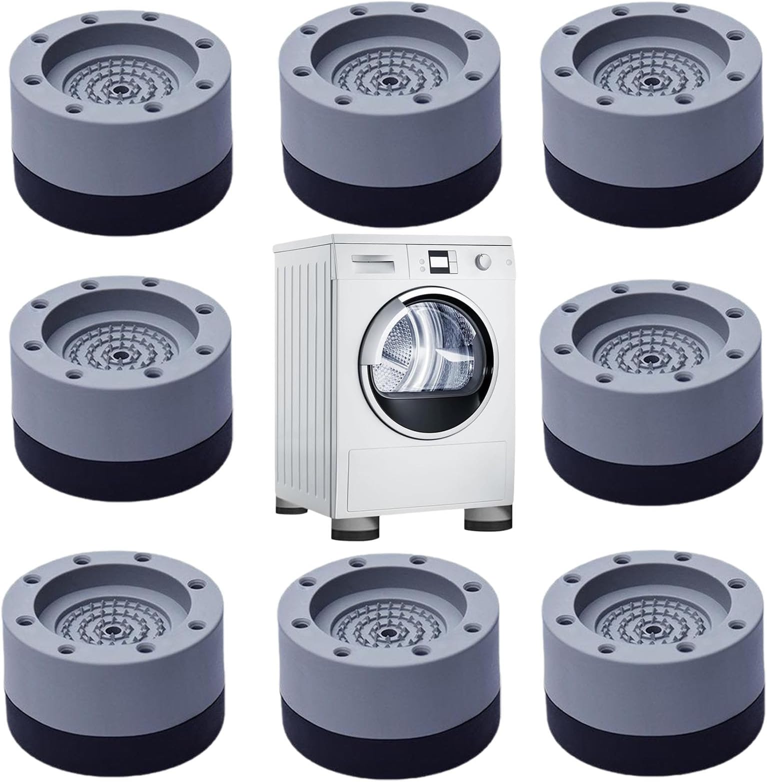 Almohadillas Antivibrantes Para Lavadora, Almohadillas Para Pies De Lavadora, Pies De Goma