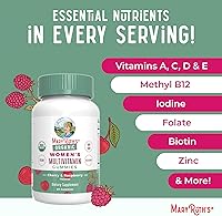 Vista 8 de MaryRuth Organics Multivitamínico para mujeres 14 Gomitas multivitamínicas para mujeres para apoyo inmunológico Salud de la piel Sin azúcar