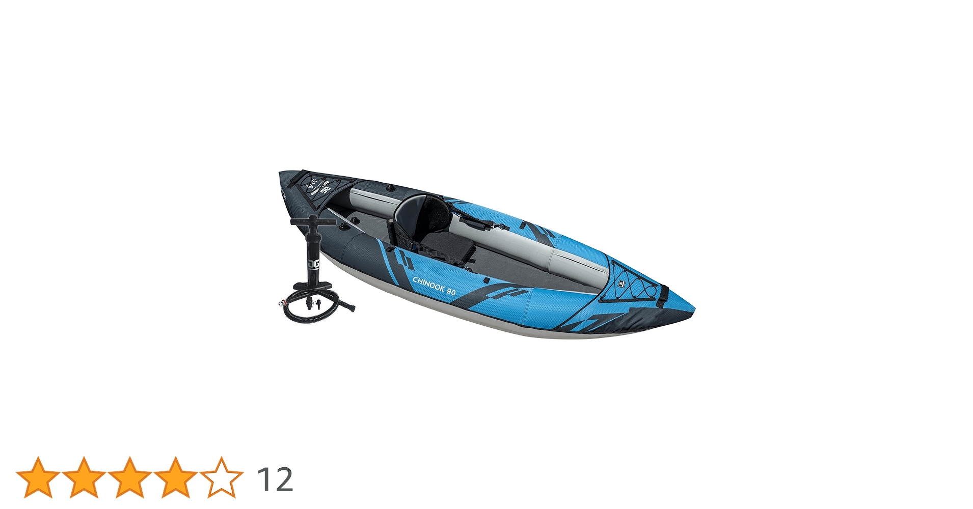 kencen　　　ティムコ　INFATE 86 #5 AQUAGLIDE Chinook 90 Inflatable 9' Foot Kayak Kit Packable