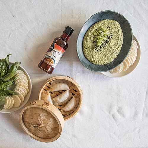 Miniatura 3 de KA-ME Aceite de chile caliente, infundido con sabor a chile ardiente, perfecto para sopas, ensaladas y más, 7 onzas líquidas