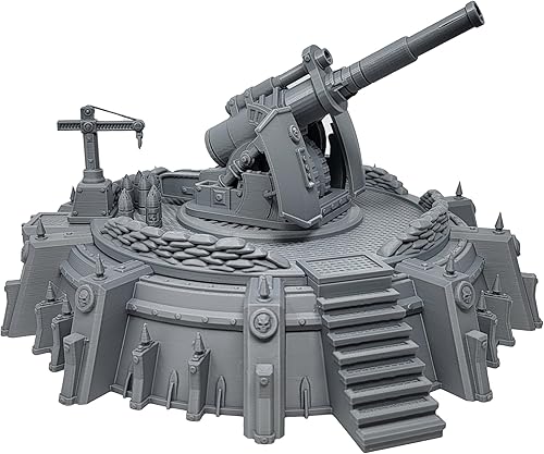 Tabletop Terrain Earthshaker Platform by War Scenery para juegos de guerra y juegos de rol en miniatura de 1.102 in y 1.260 in