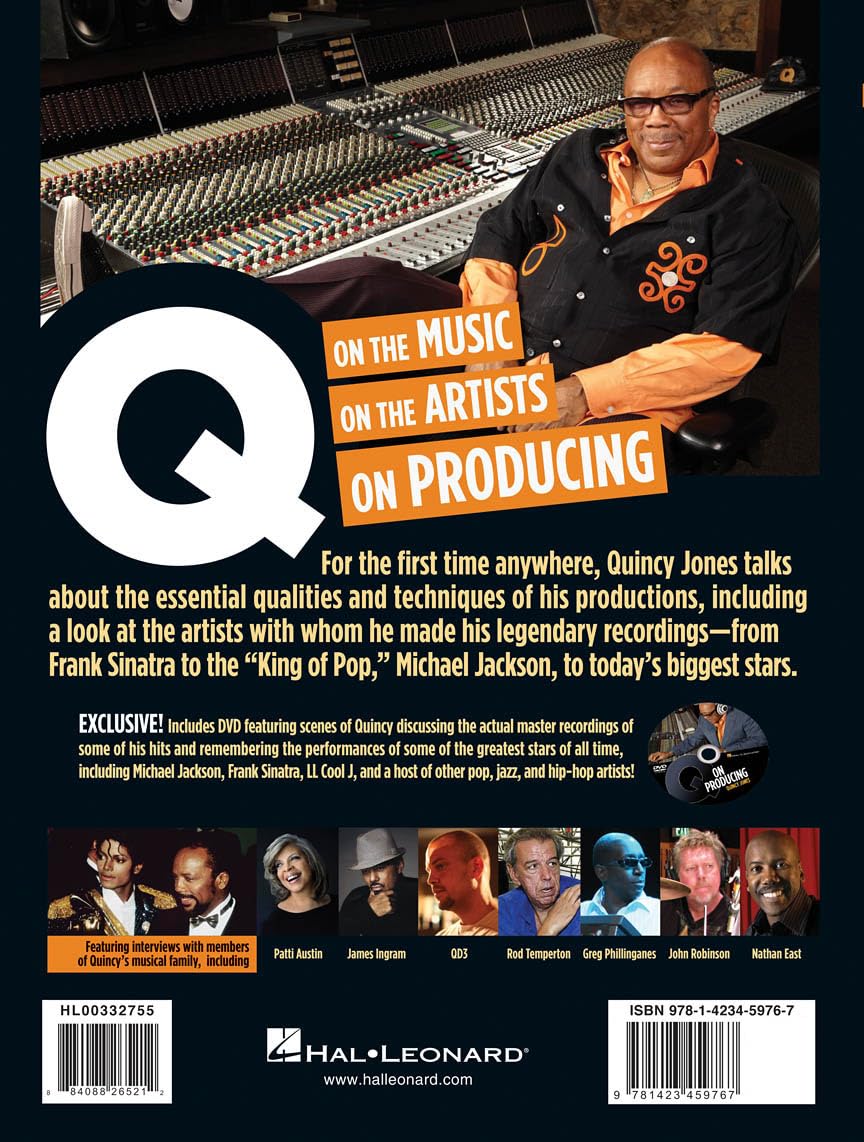 The quincy jones legacy series: q on producing with bill gibson - recueil + dvd