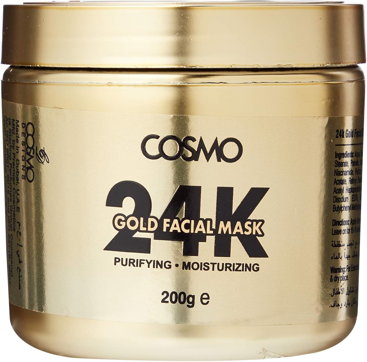 COSMO 24K Gold Facial Mask, 200gm