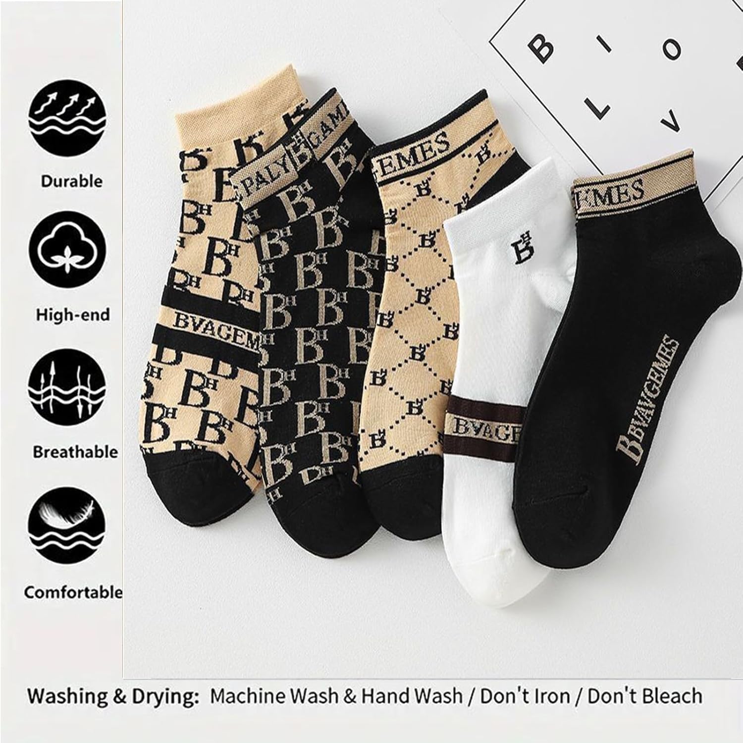 REPALY Men's Athletic Cushioned Low Cut Sport Socks, Dress Cool Casual Invisible Liner Ankle Socks(Color Mixing2,10pairs)