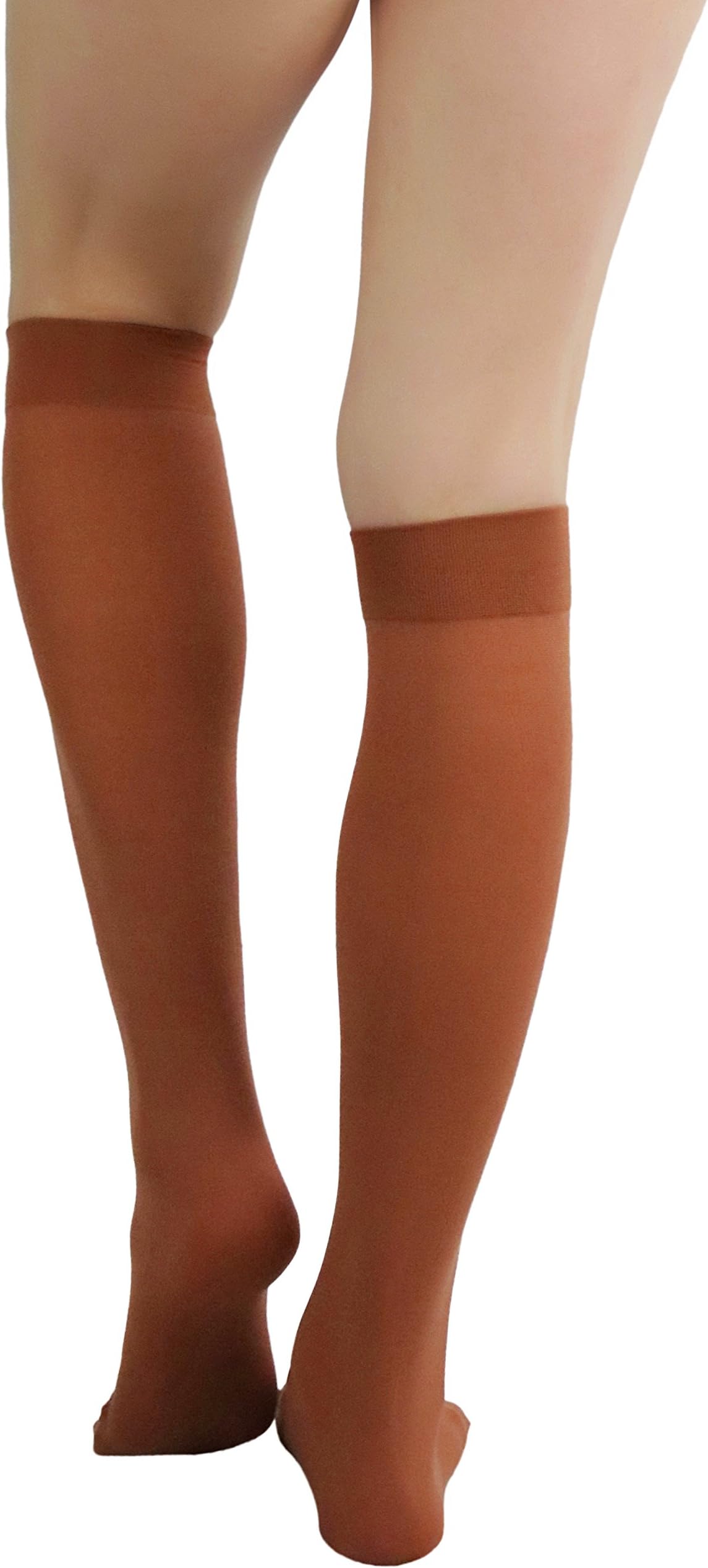 ToBeInStyleWomen's Sexy Opaque Warm Knee High Long Socks Hosiery - SUNTAN - One Size