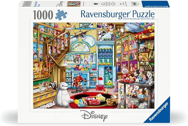 Ravensburger - Puzzle 1000 pièces - Le Magasin de Jouets - Disney