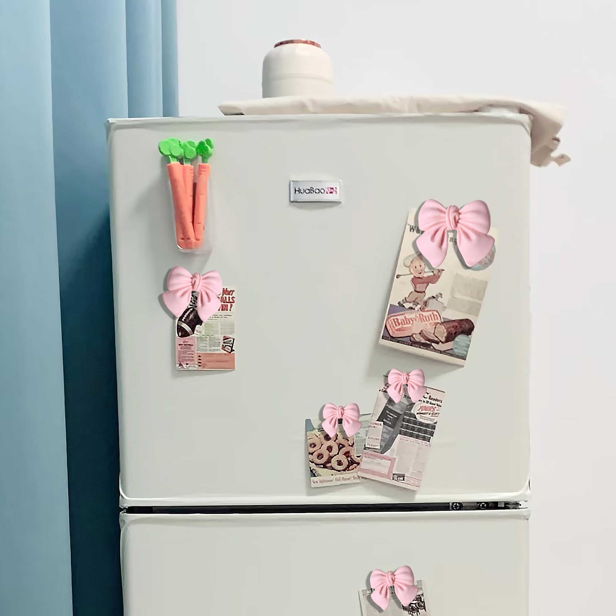 Aquarelle Automne Fleur Bouquet Rond Aimants Magnétiques Pour