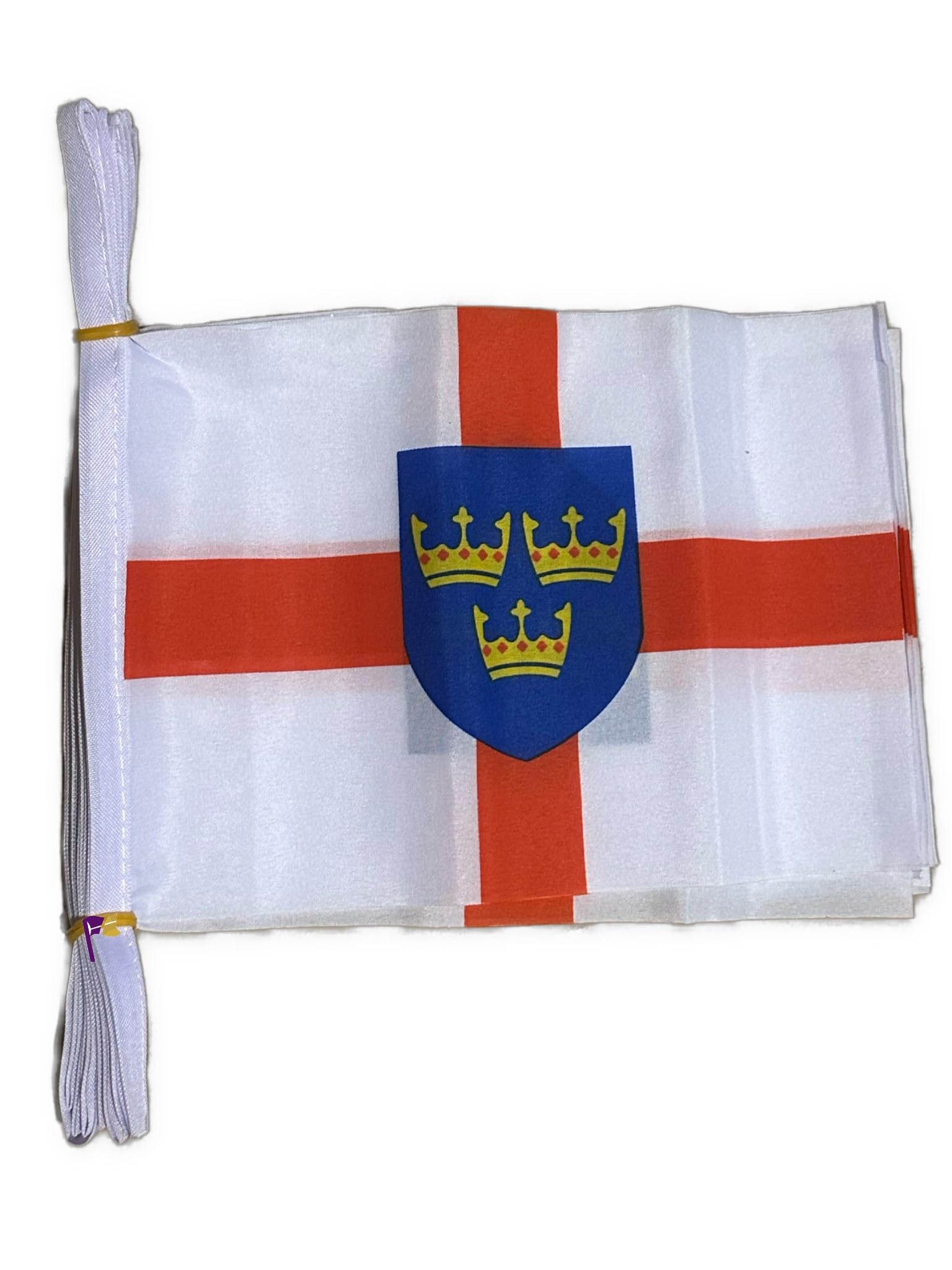 East Anglia National Flags Small 3 Metre (10 Flags) Bunting