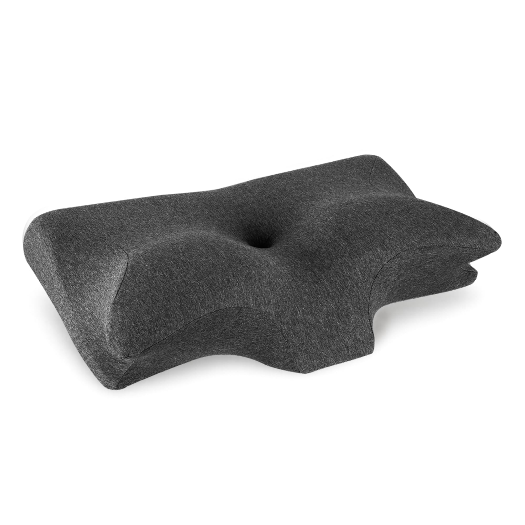 Straame Cuscino cervicale ortopedico in memory foam per alleviare il dolore, cuscino di supporto cervicale sagomato per chi dorme sul fianco, sulla schiena e sullo stomaco, design ergonomico a