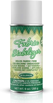 SULLIVANS USA, INC. FABRIC STABILIZER SP 9OZ
