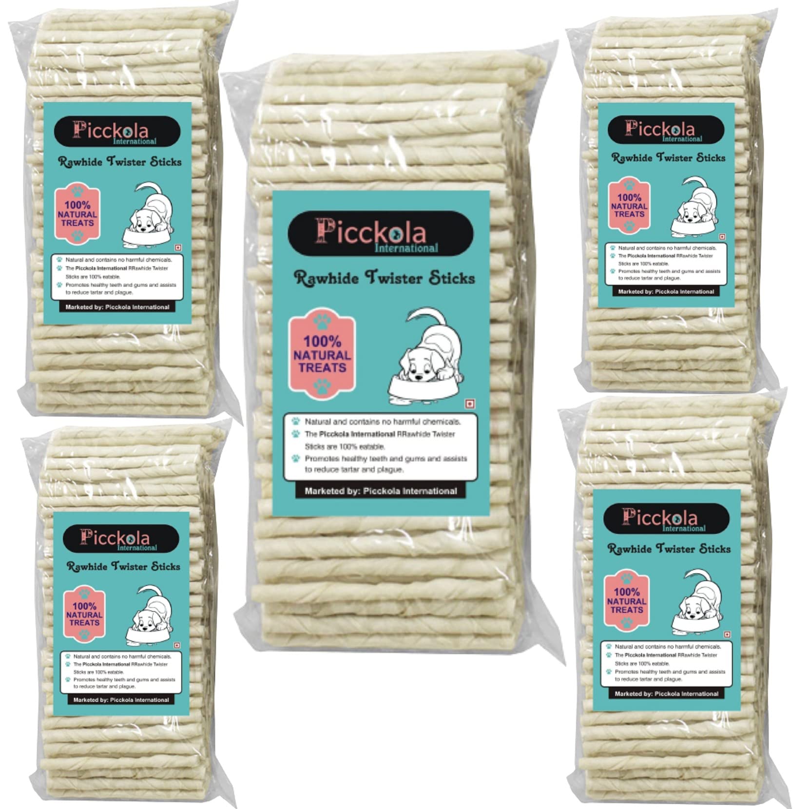 Picckola International Adult 5Kg Rawhide Sticks Twisted Chew Sticks For Dogs Calcium Sticks (B099FP2Z6C) Amazon Price History, Amazon Price Tracker