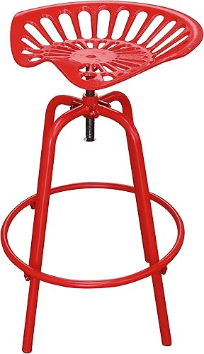 Miniatura 3 de Leigh Country Taburete giratorio para asiento de tractor rojo-KD