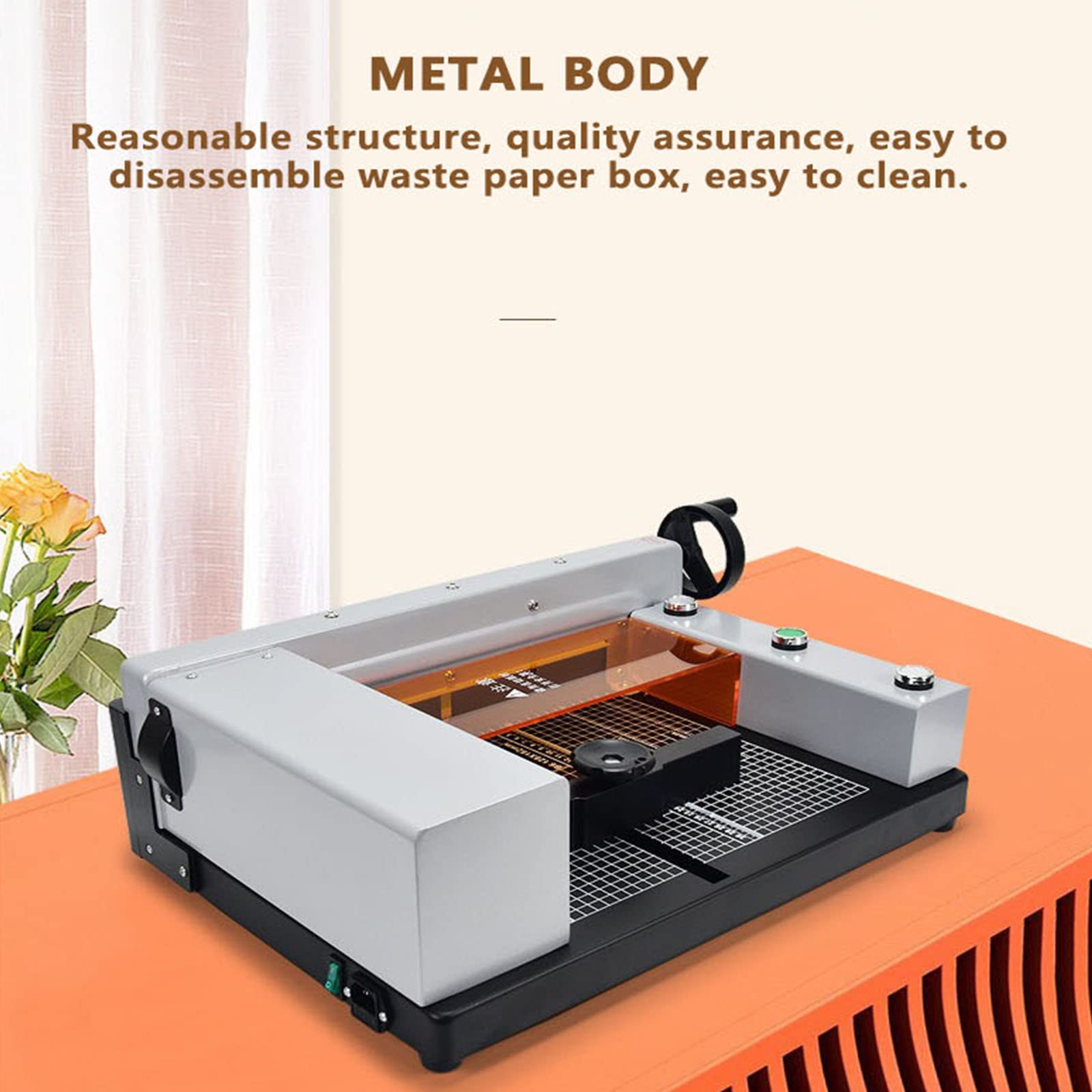 Taglierina elettrica per carta, automatica A4, 40 mm di spessore, 300 mm di larghezza, per ufficio, classe, casa