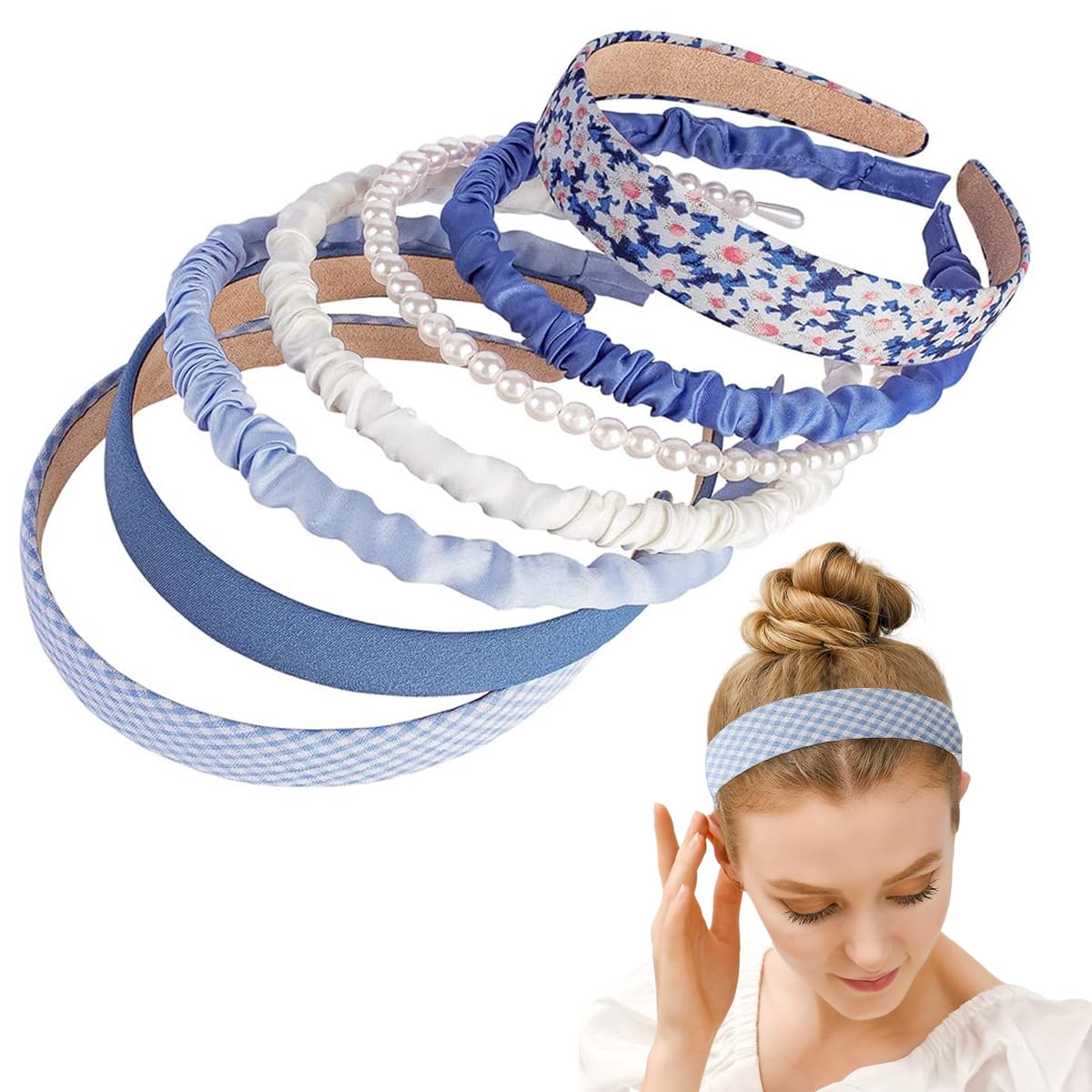 See full amazon price history chart for PALAY® 7pcs Headband for Women Different Designs Headband for Girls Stylish Pearl Flower Hair Bands Non-slip Solid Headbands Set Gift PALAY® 7pcs Headband for Women Different Designs Headband for Girls Stylish Pearl Flower Hair Bands Non-slip Solid Headbands Set Gift (B0CJ4XCM89) Amazon Price History, Amazon Price Tracker
