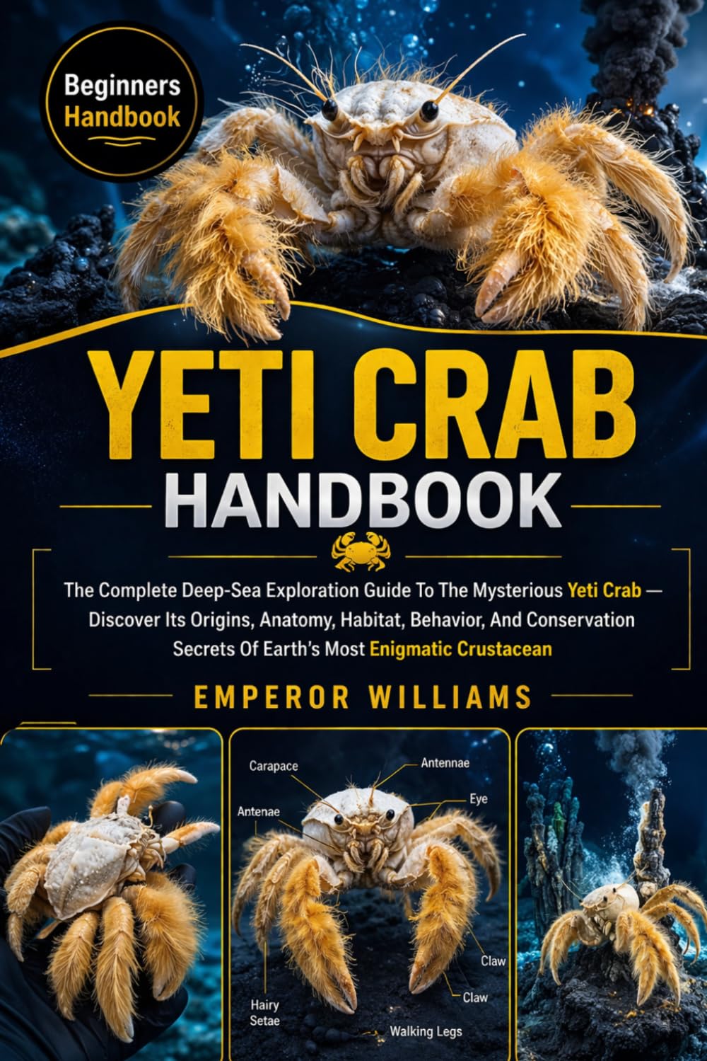 YETI CRAB HANDBOOK: The Complete Deep-Sea Exploration Guide To The Mysterious Yeti Crab — Discover Its Origins, Anatomy, Habitat, Behavior, And ... Secrets Of Earth’s Most Enigmatic Crustacean