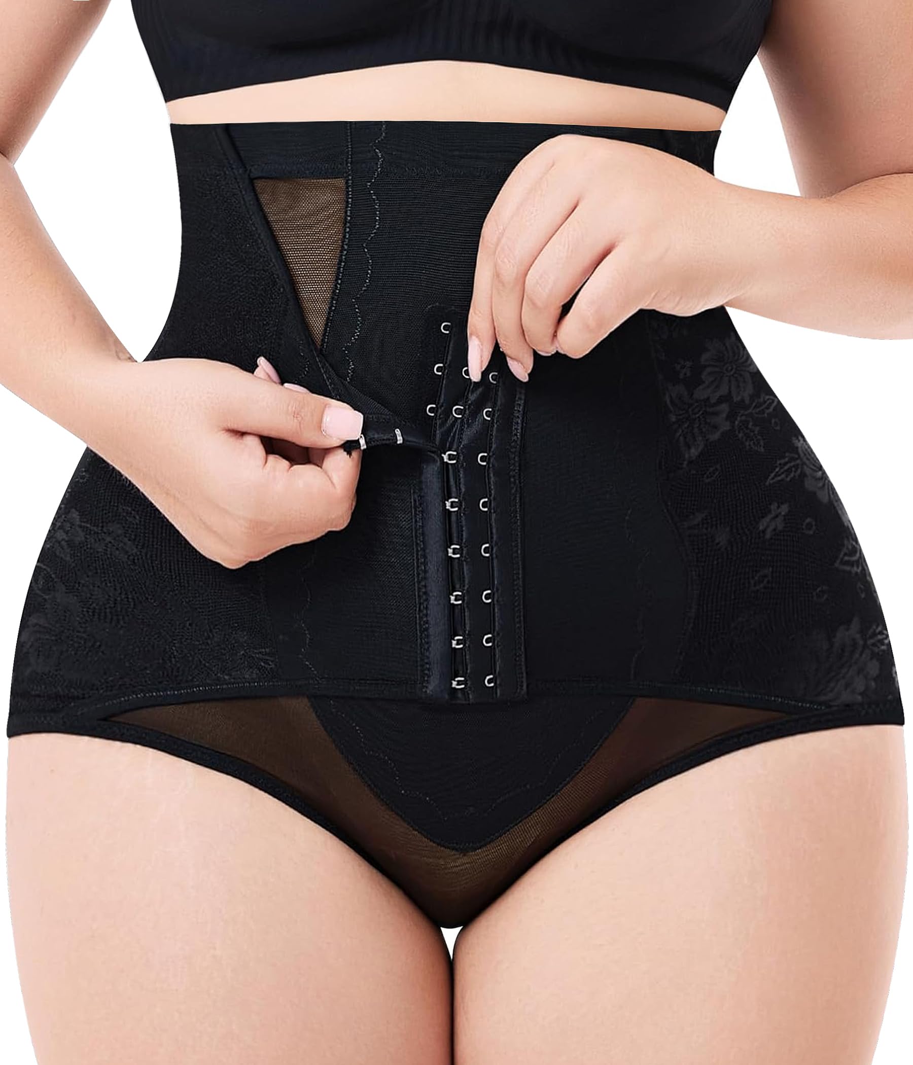 NebilityShapewear Tummy Control Panties for Women Plus Size Faja Body Shaper Butt Lifter Panty High Waisted Shorts