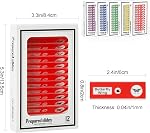 60pcs Diapositives microscopiques avec spécimens pour enfants – Enfants préparés diapositives pour Microscope, animaux Insectes Plantes Fleurs Specimens