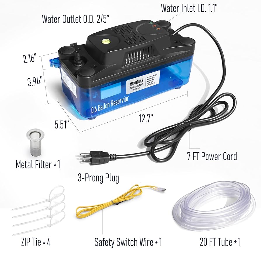 【関税＆送料込み】ChloAC Pumps Amazon.com: 1/30 HP 132 GPH 20 FT Lift Transparent