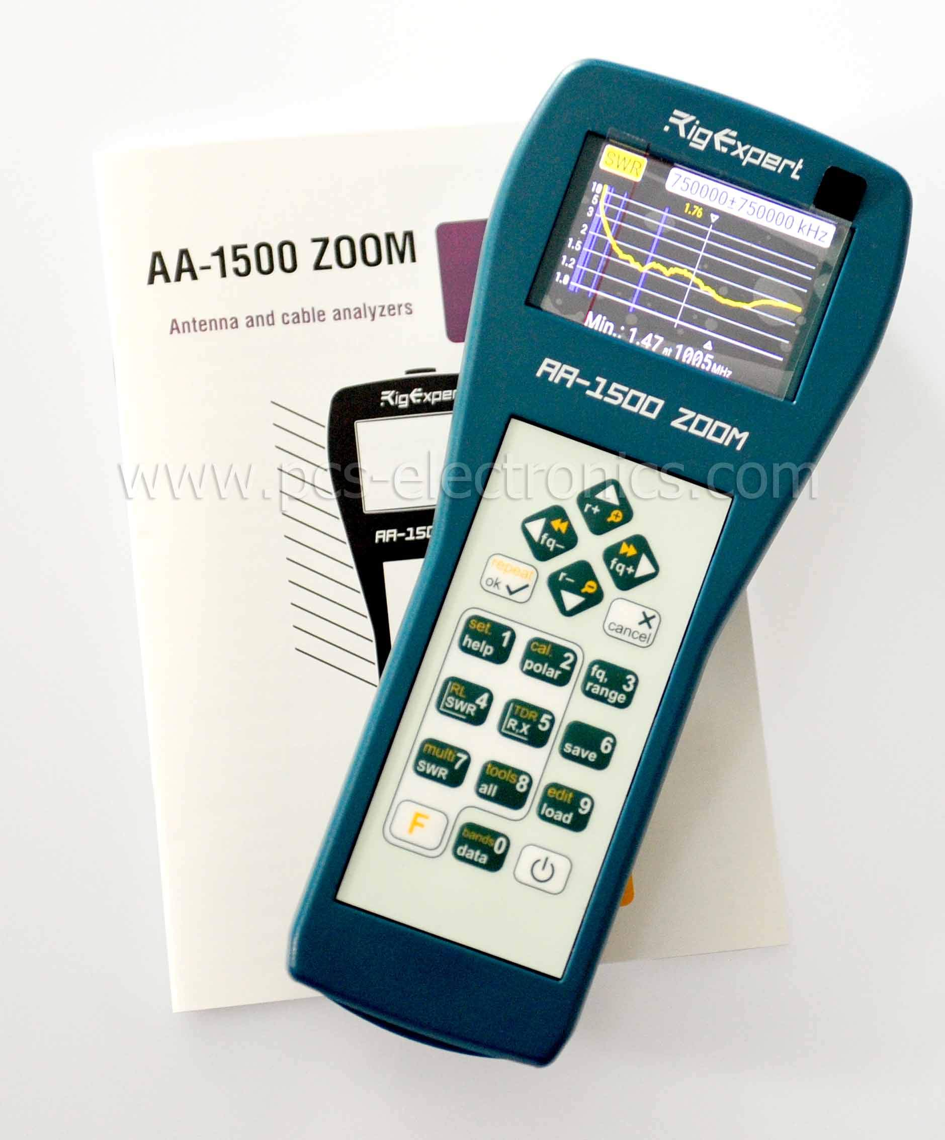 RigExpert AA-1500 Zoom Analyseur d'antenne