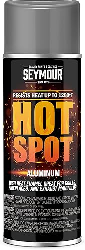 Seymour 16-1201 Hot Spot - Pinturas de alta temperatura, aluminio