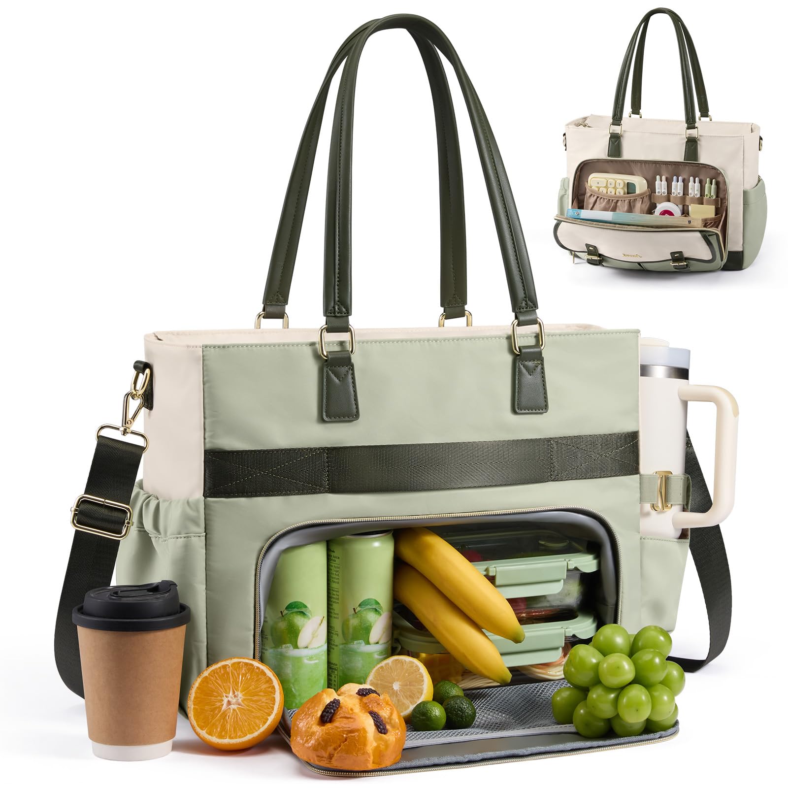 LOVEVOOK Tote Bag for Women, Work Laptop Bag for Teachers and Nurses