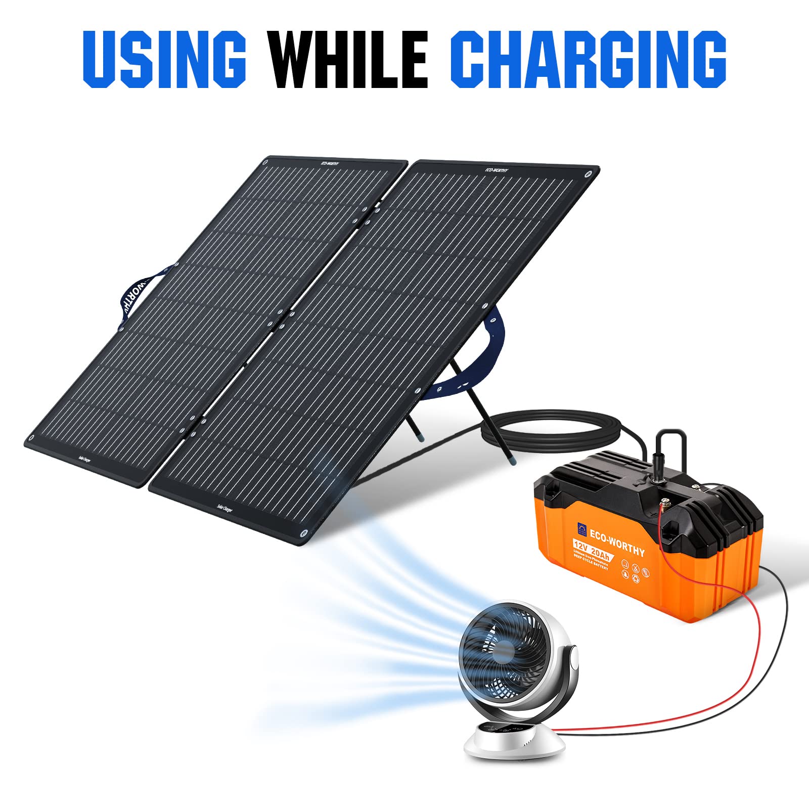 ECO-WORTHY ECOM-100W ソーラーパネル Amazon | 【Amazon限定ブランド】ECO-WORTHY ソーラーパネル