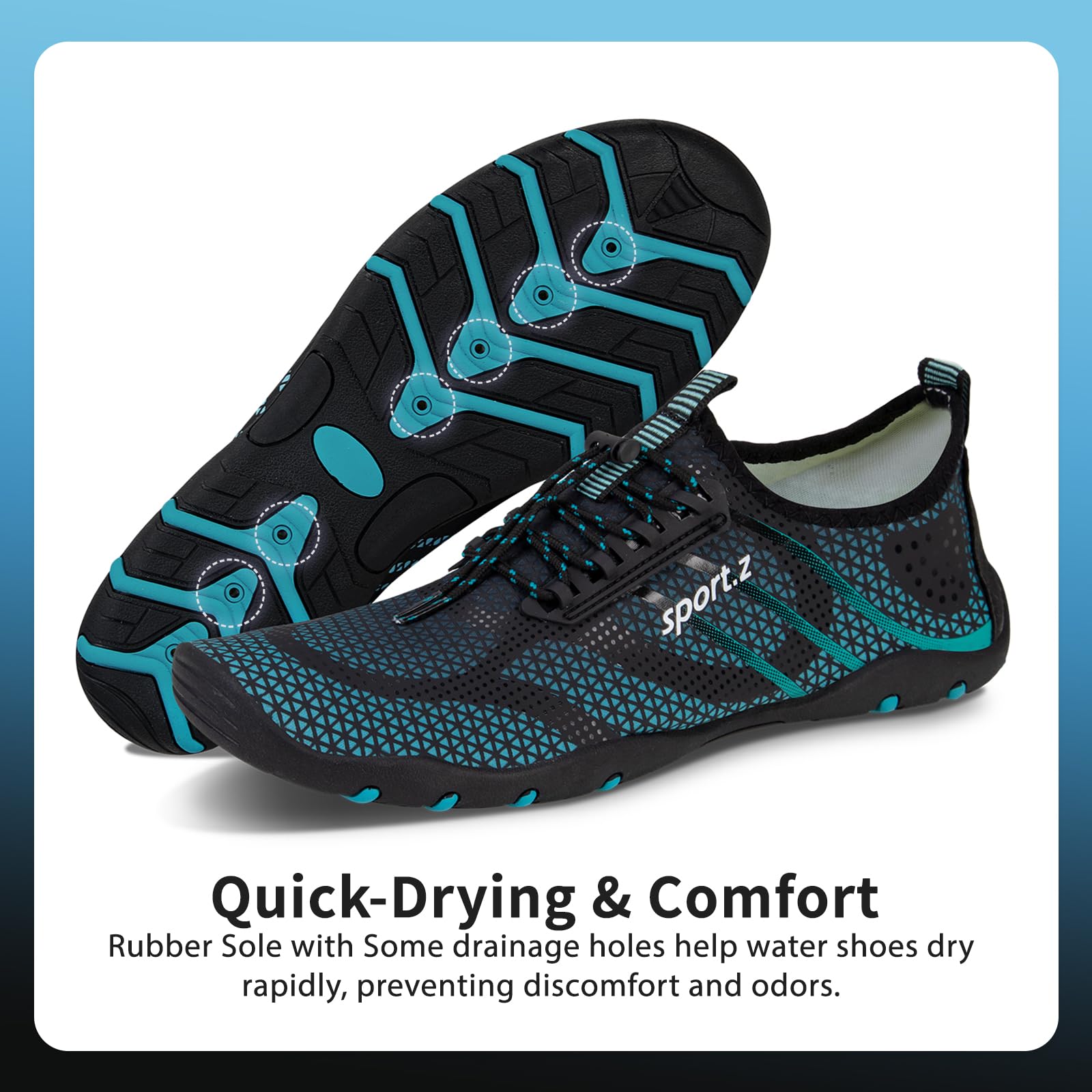 IceUnicorn Chaussures Aquatiques Hommes Femme