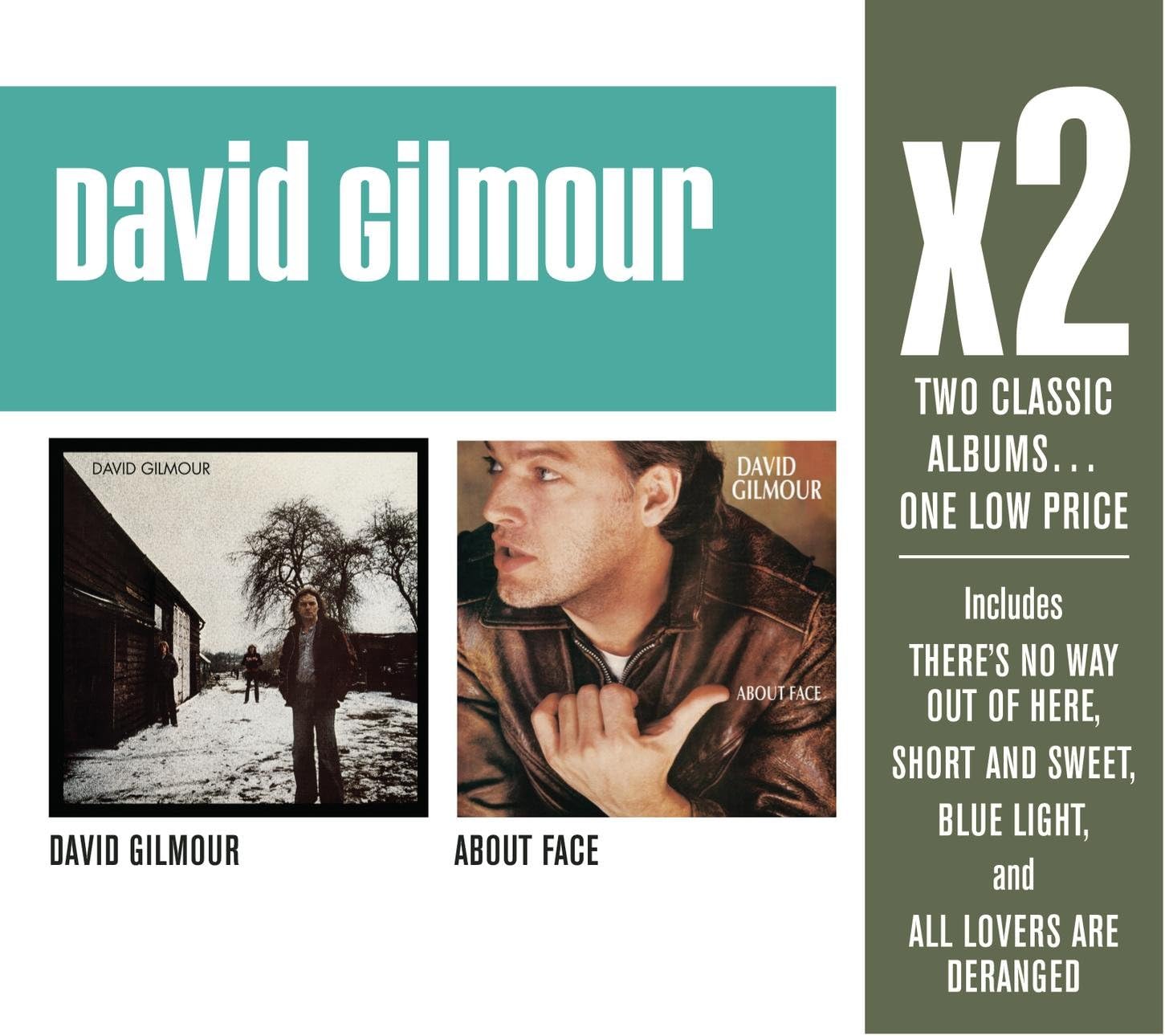 X2 David Gilmour/About Face
