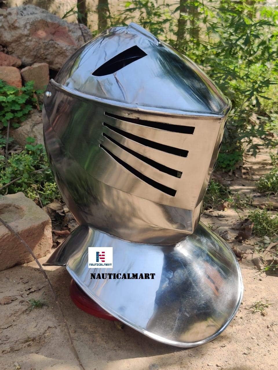 Armor Closed Knight Helmet