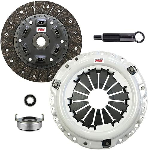 ClutchMax PRO Performance Stage 2 Kit de embrague compatible con Acura Integra 1994-2001 Honda Civic Si 1994-1997 Civic Del Sol VTEC 1997-2001 CR-V