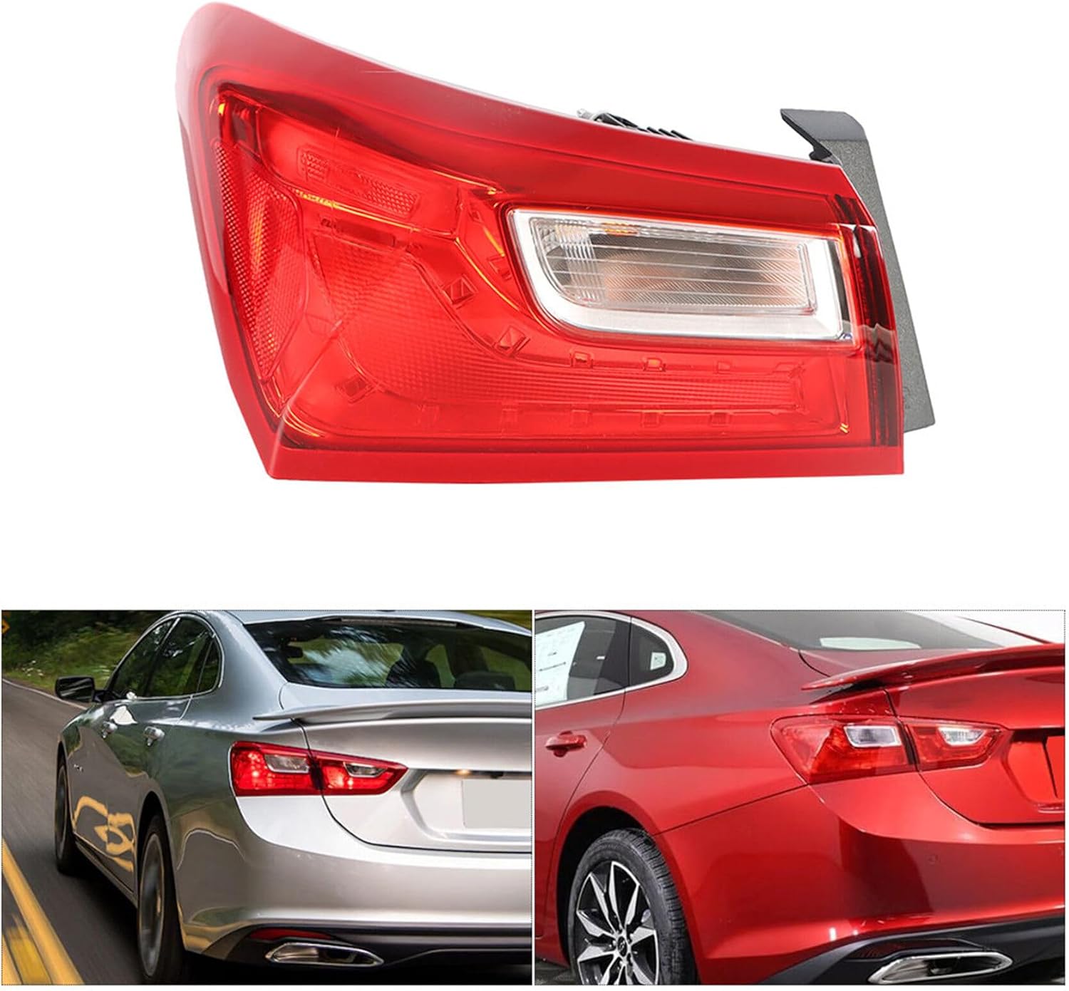 labwork LH Tail Light Replacement for Chevy Malibu 2016-2021 Tail Light Lamp Rear Outer Driver Sides