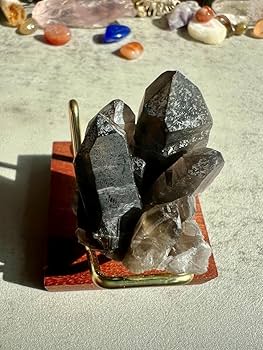 両剣 モリオン 黒水晶（モリオン）両剣カテドラルクラスター 両剣ファントム