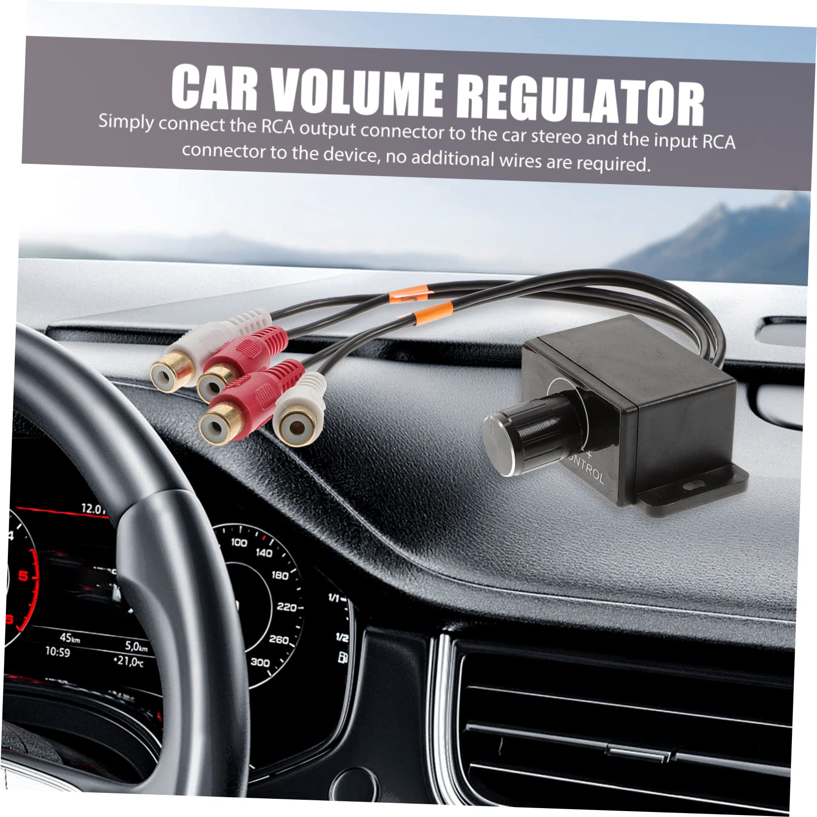 ARTIBETTER Bass Knob Car Stereo Amplifier Gain Level Volume Controller Remote Level