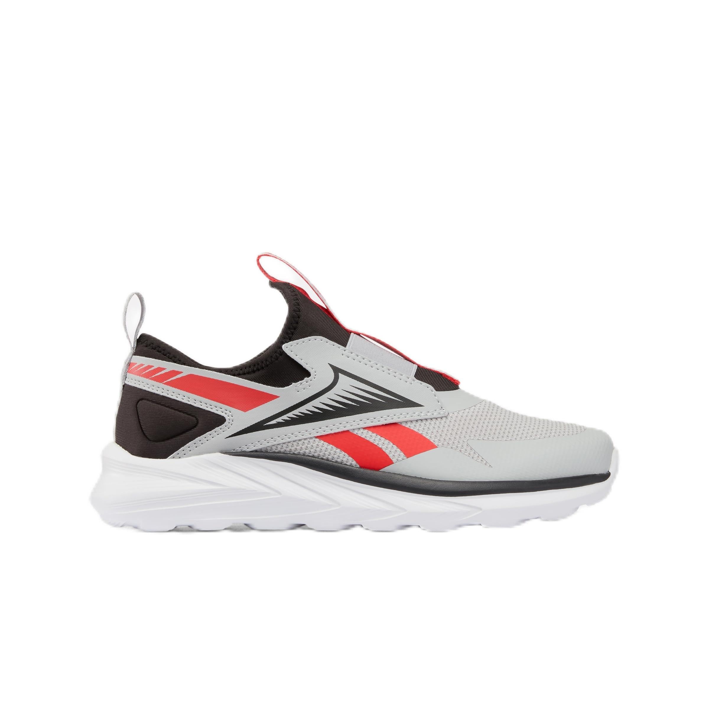 Reebok Lite Spinner Trainers, Washed Black/Grey 1/Energy Red, 37 EU