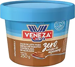 Veneza Doce de Leite Zero Adição de Açúcares 250g