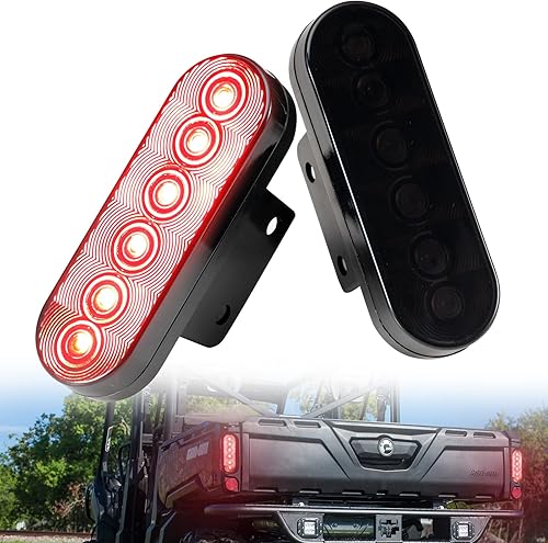 Miniatura 1 de A & UTV PRO Defender - Kit de luces traseras LED, montaje de luces traseras de freno trasero para 2016-2020 Can Am Defender MAX HD5 HD8 HD9 HD10
