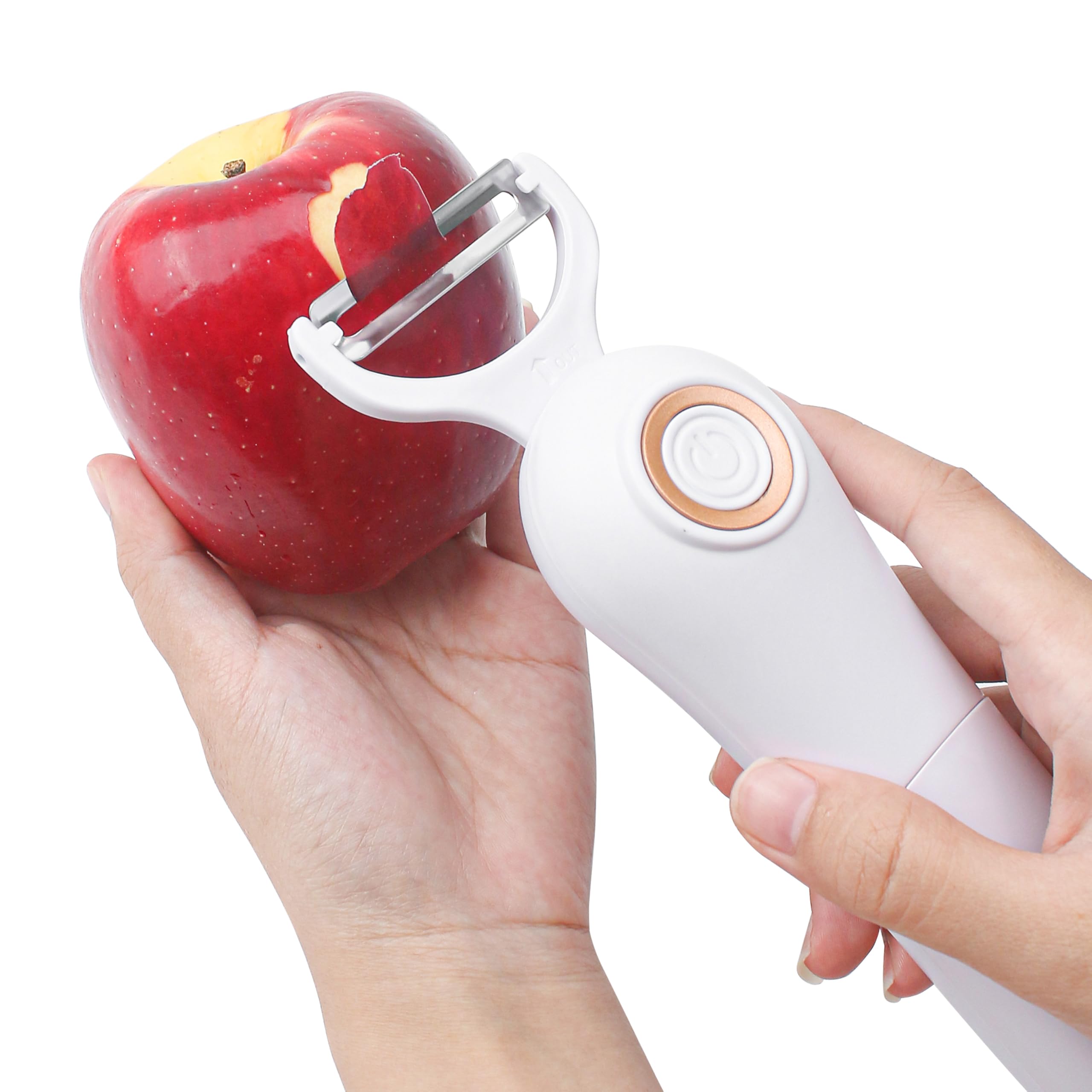 3 Teile/Set Elektrischer Handschäler Julienne Slicer 3-in-1-Set Werkzeug für Obst und Gemüse Apfel Karotte Kartoffel Gurke für Küche Edelstahl