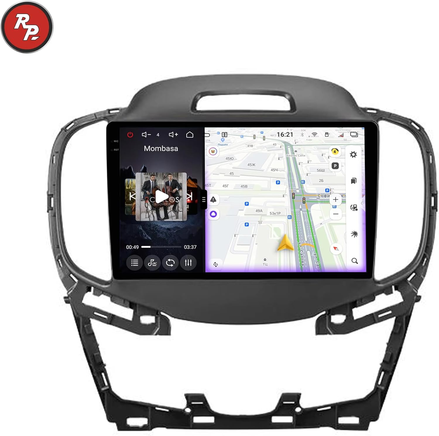 10.1Inch 2Din Installation Dash Kit Fits for Buick Lacrosse 2013-2015 Aftermarket Android Car Radio Stereo Mounting Fascia Panel