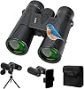 12x42 HD Fernglas Erwachsene Kompakte Ferngläser wasserdicht feldstecher fernglas FMC-Linse Feldstecher für Vogelbeobachtung Reisen Jagd Konzerte