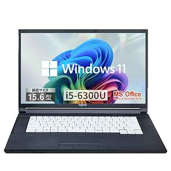 Amazon.co.jp: 【整備済み品】富士通 ノートPC A576 /15.6型/第6