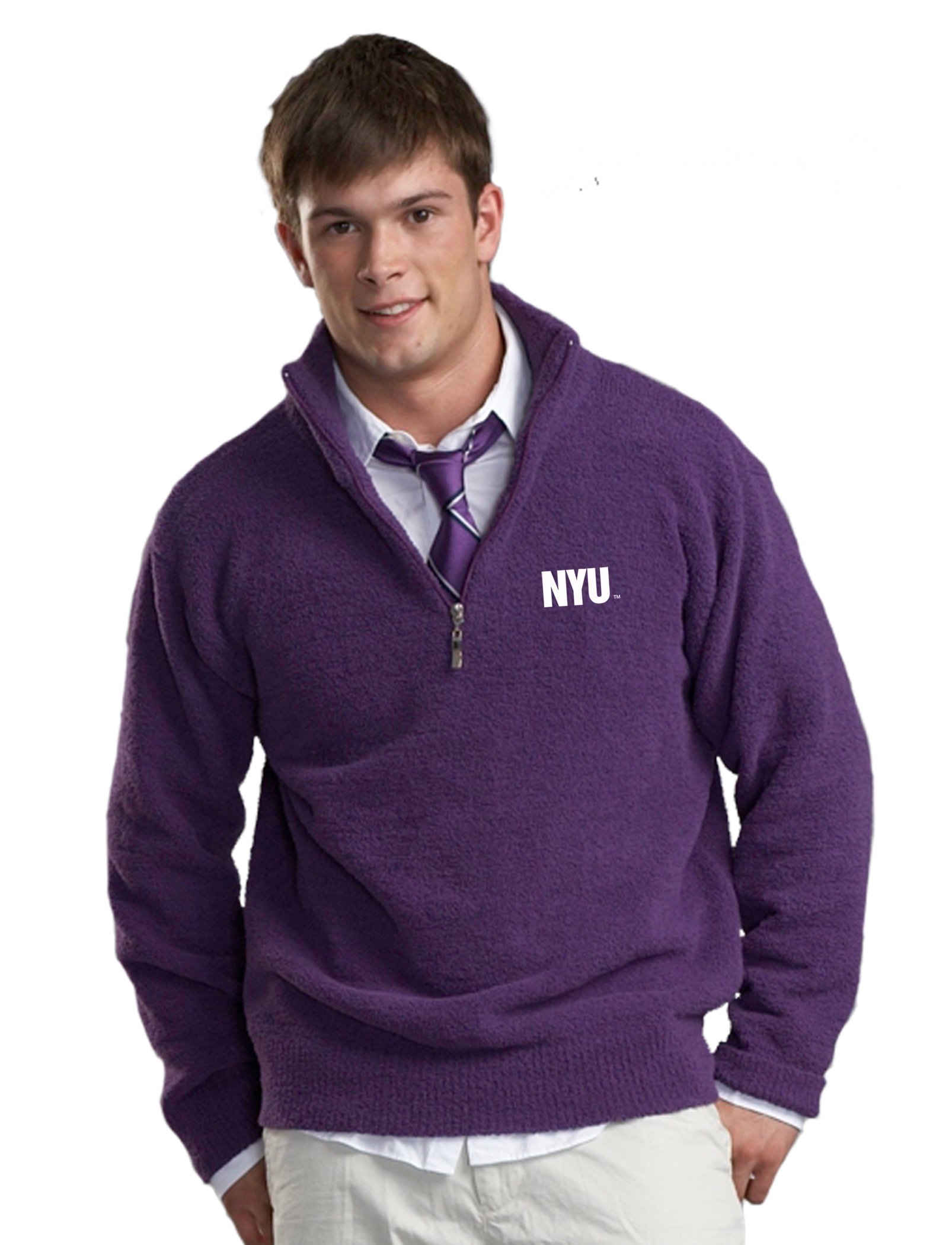 Kashwere U NCAA New York University Pull Demi-Zip