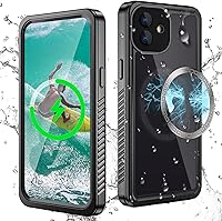 Vista 14 de WIFORT - Funda impermeable para iPhone 11 Pro - Protector de pantalla integrado resistente al agua, protección contra caídas dura, a prueba de Verde